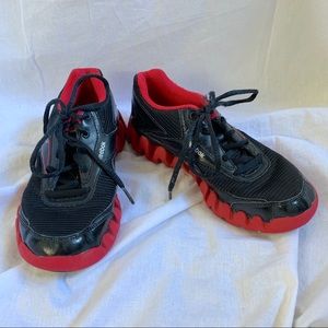 reebok zigtech black red